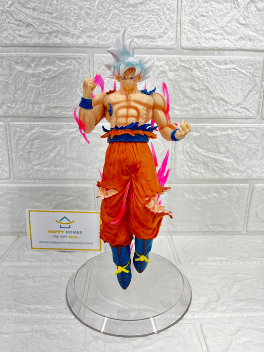 23 cm White Hair Goku Flying Pose Dragon Ball Figurine