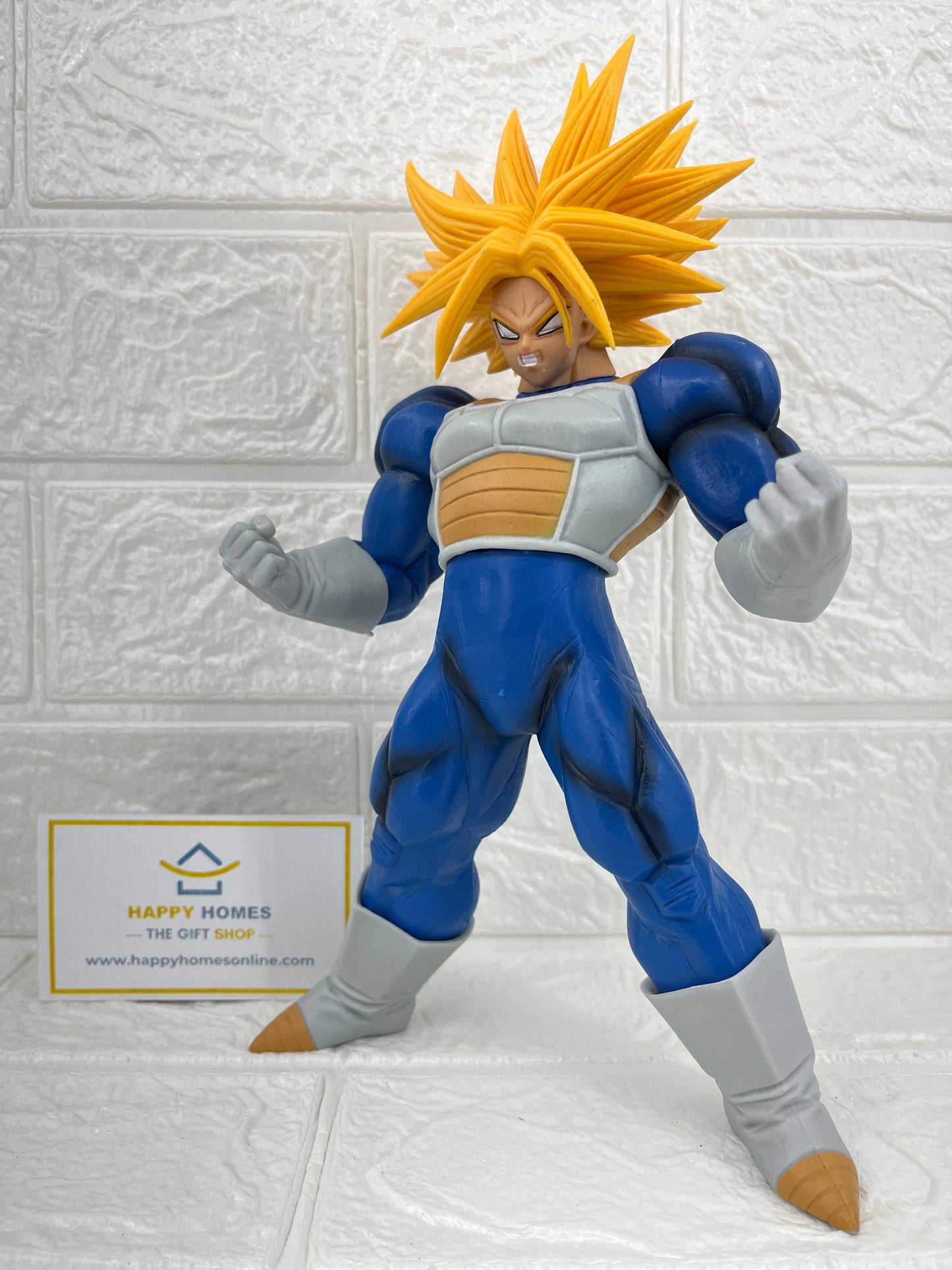 25 cm Trunks Blue Armor Super Saiyan Dragon Ball Z Figurine