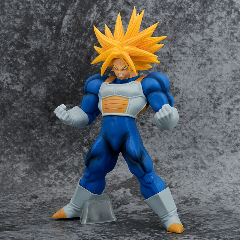 25 cm Trunks Blue Armor Super Saiyan Dragon Ball Z Figurine