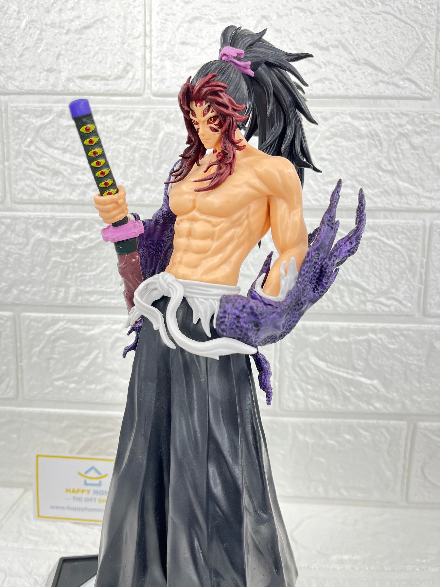 35 cm Shirtless Upper Moon One Kokushibo Demon Slayer Figurine
