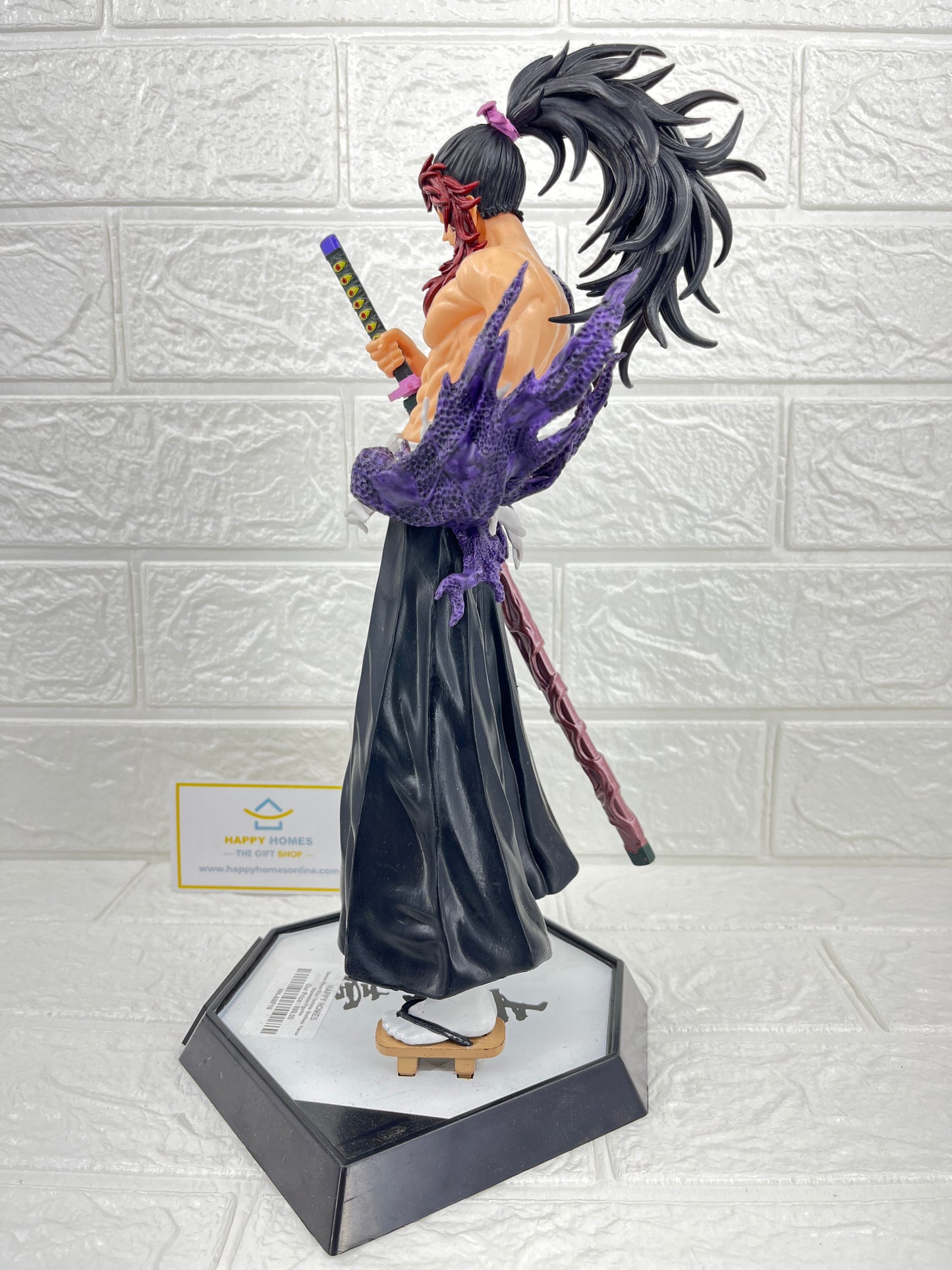 35 cm Shirtless Upper Moon One Kokushibo Demon Slayer Figurine