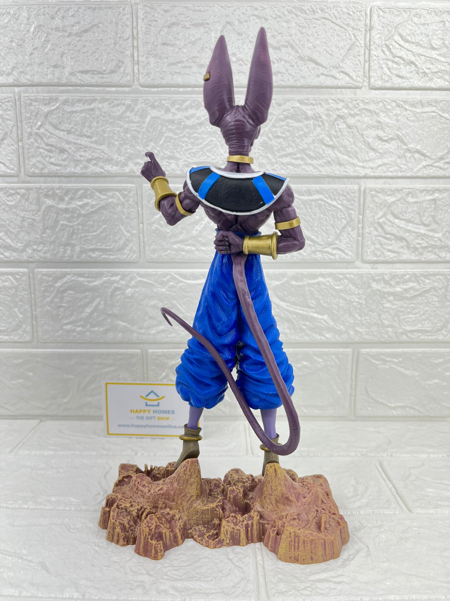 30 cm Lord Beerus Purple Smoke Dragon Ball Super Figurine