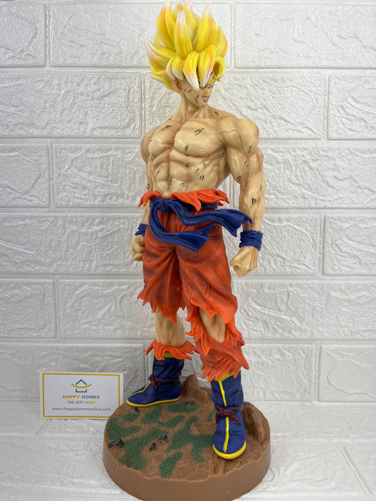 43 cm Muscular Open Shirt Goku Dragon Ball Z Figurine