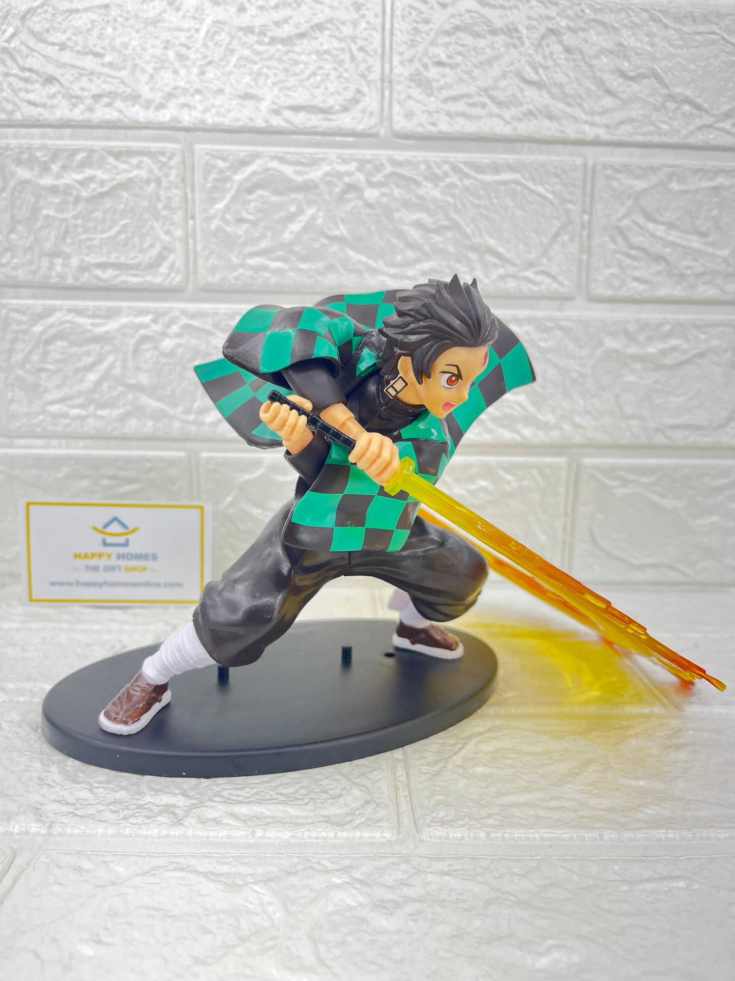 16 cm Tanjiro Kamado Flame Breathing Pose Demon Slayer Figurine