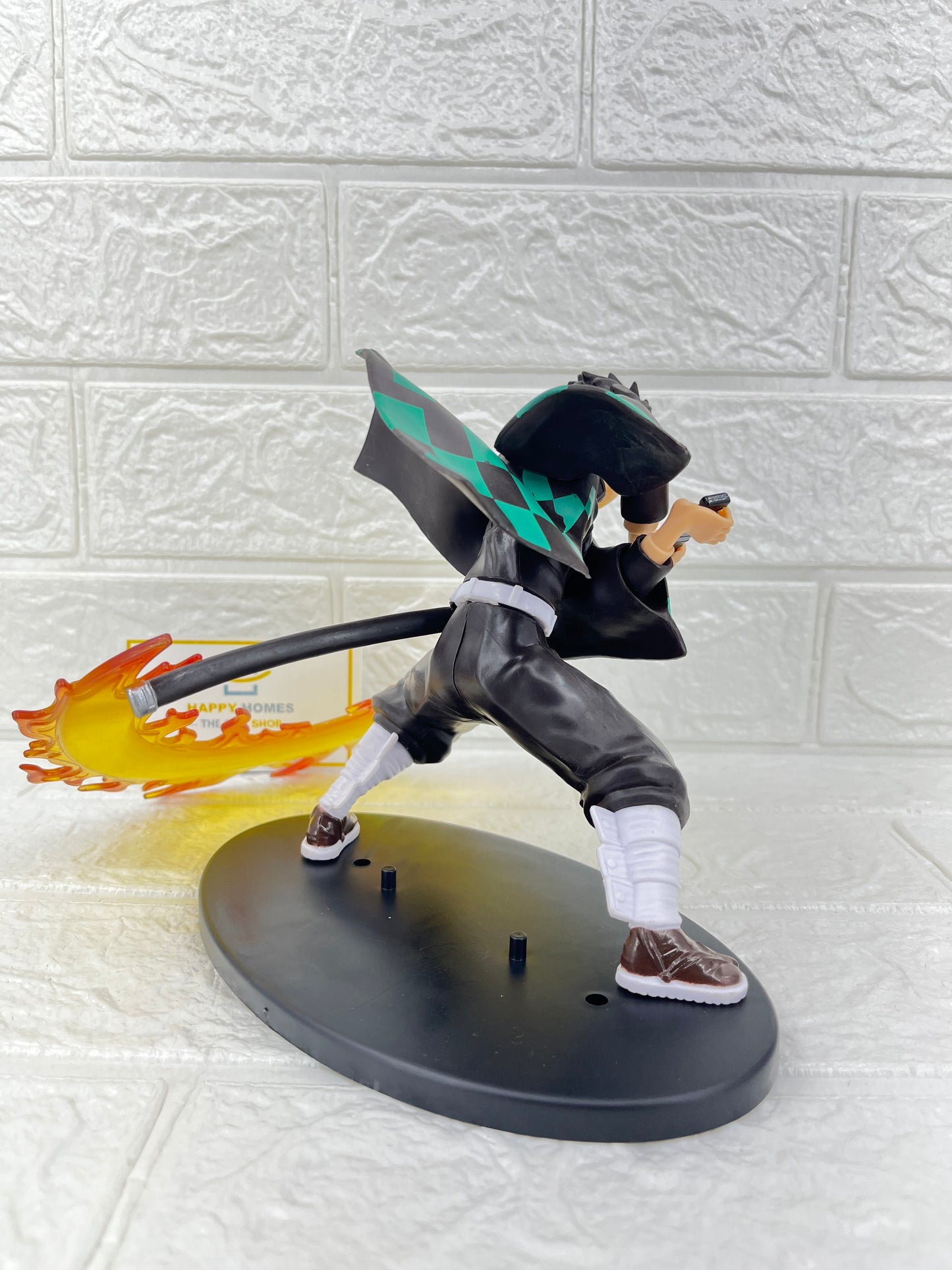 16 cm Tanjiro Kamado Flame Breathing Pose Demon Slayer Figurine