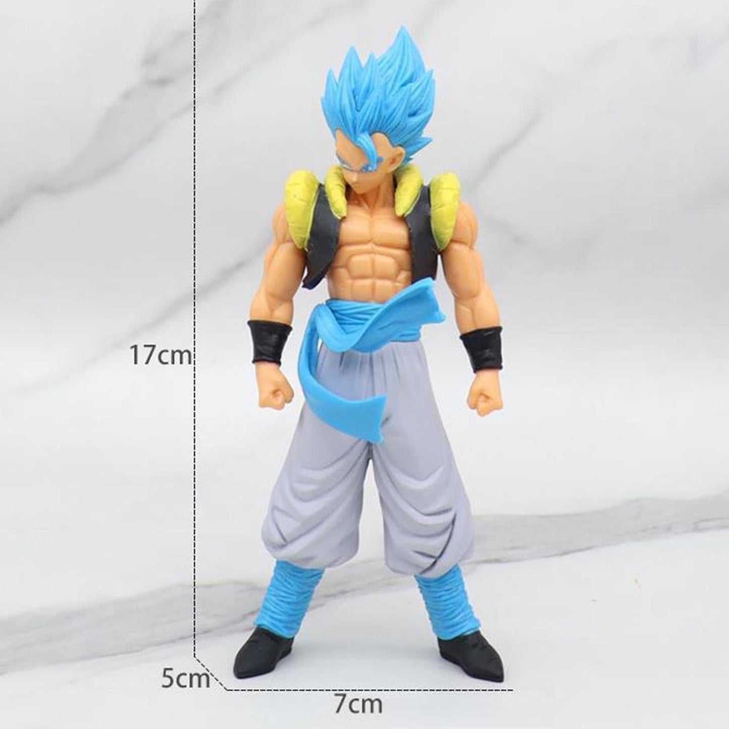 17 cm Blue Gogeta Super Saiyan Dragon Ball Z Figurine