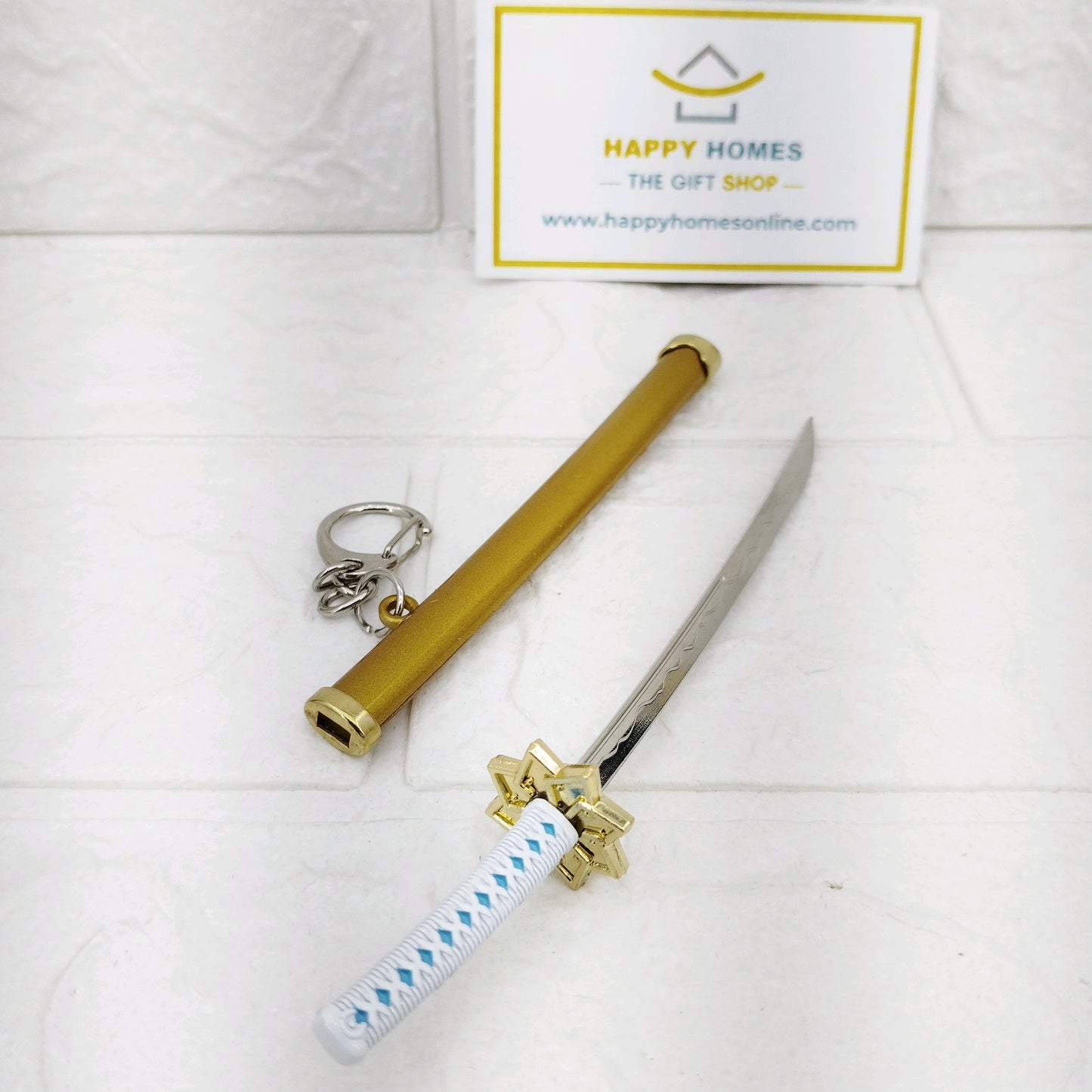 Small normal katana keychain 15 cm