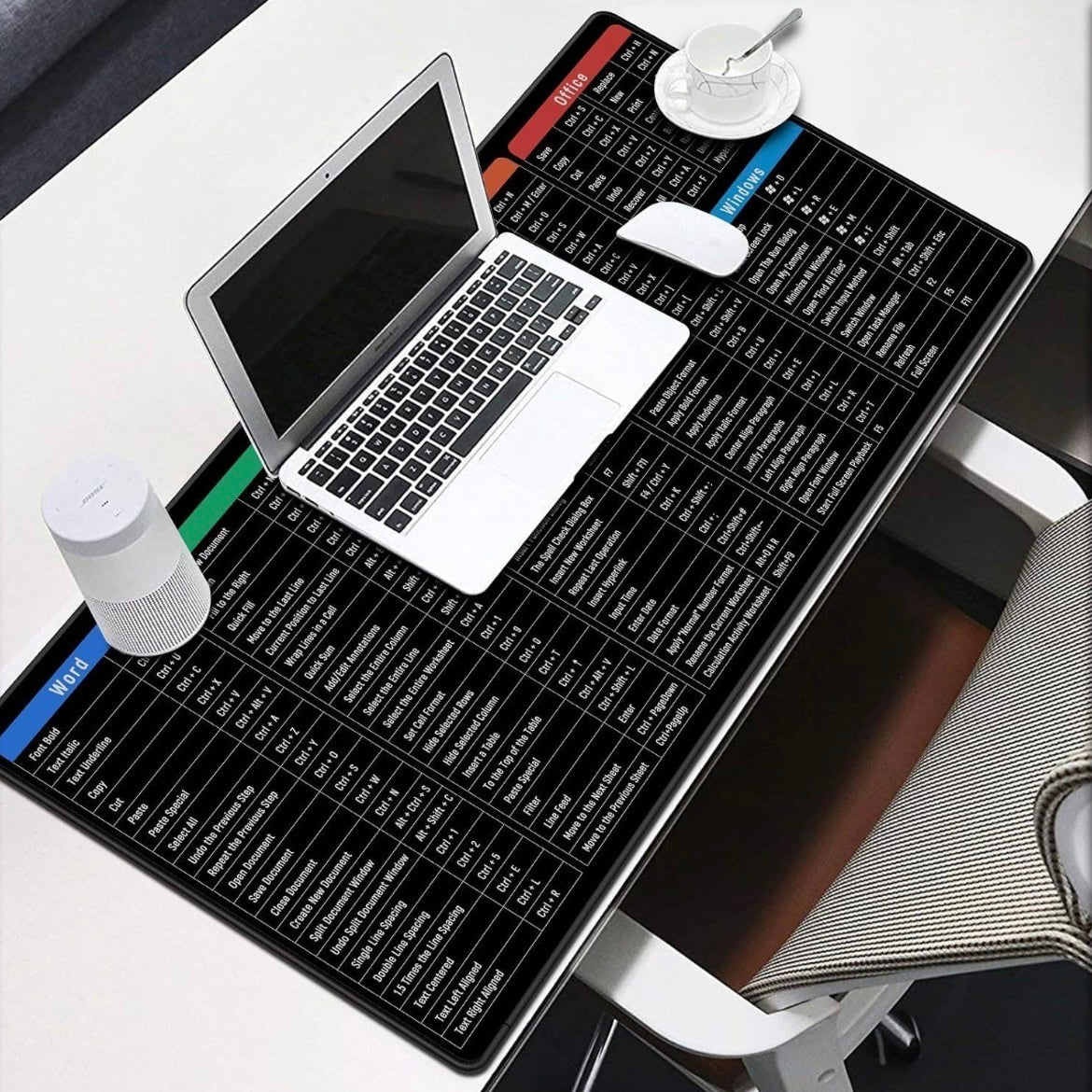 Shortcut Keyboard desk mat