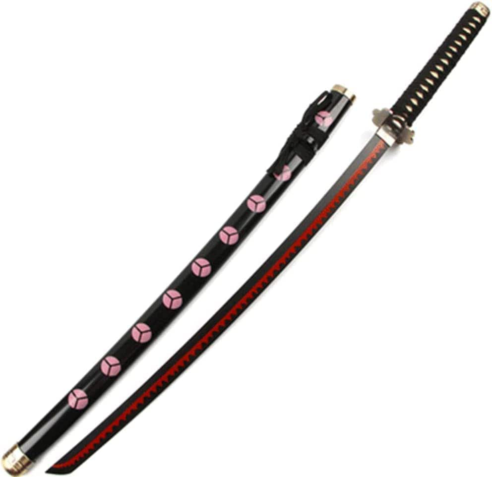 104 cm - Black Shusui Zoro - One Piece - Life Size Wooden Katana