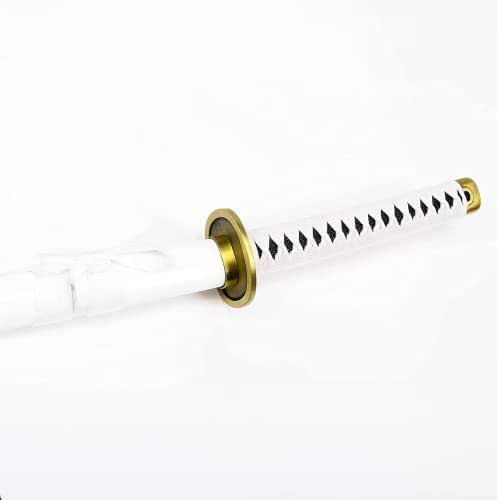 104 cm - White Wado Ichimonji Zoro - One Piece - Life Size Wooden Katana