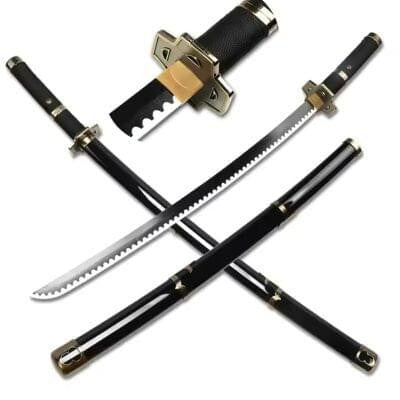 104 cm - Roronoa Zoro - One Piece - Life Size Wooden Katana