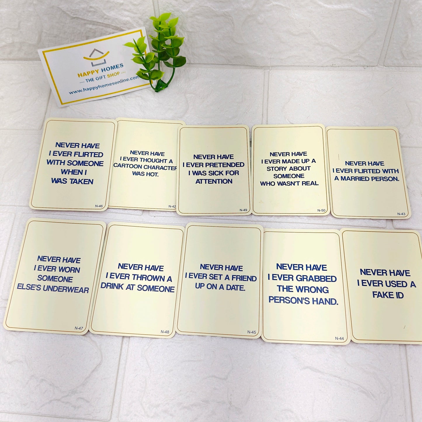 Never Have I Ever - Card Game - Toy Verse