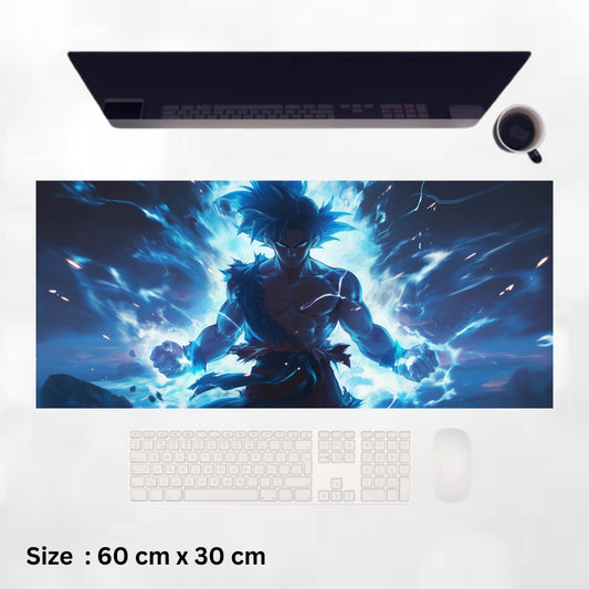 Dark Ultra Instinct Goku Dragonball Z - Desk Mat - 60 x 30 x 0.3 cm