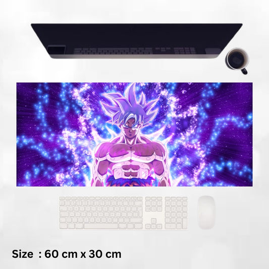 Serious Ultra Instinct Goku Dragonball Z - Desk Mat - 60 x 30 x 0.3 cm