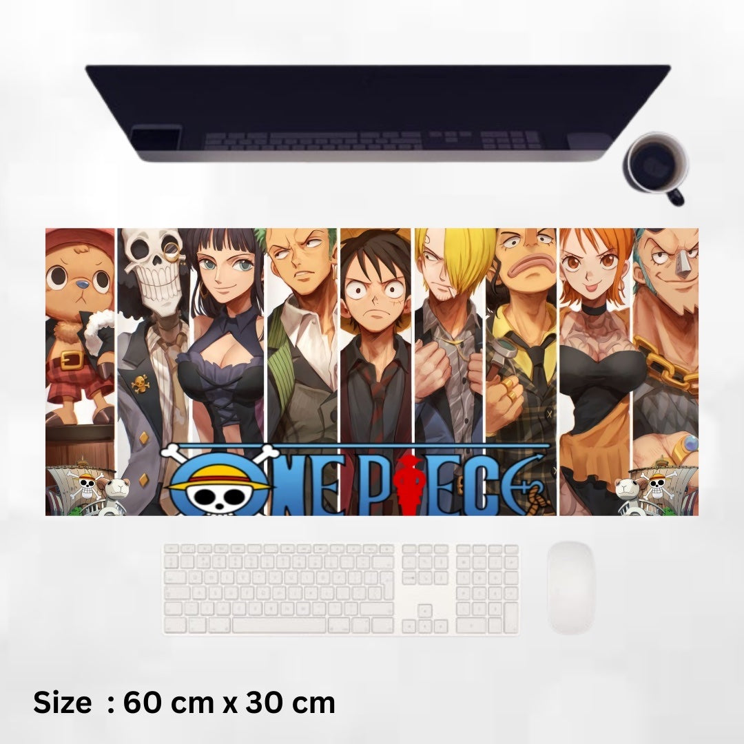 Side by Side One Piece Members - Desk Mat - 60 x 30 x 0.3 cm