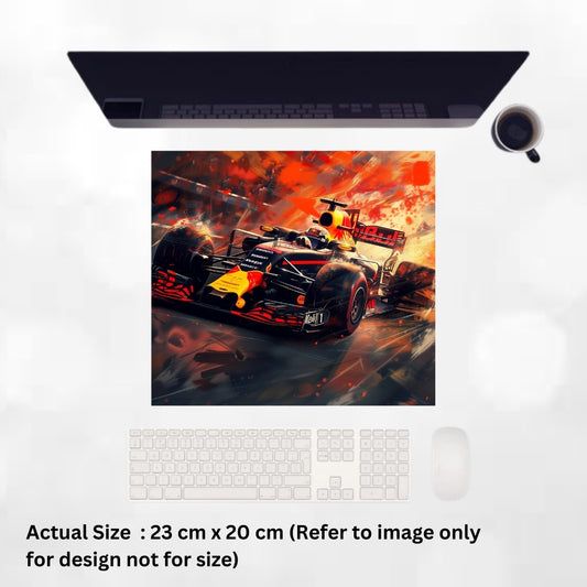 AI Red Bull F1 - Mouse pad - 20 x 23 x 0.3 cm