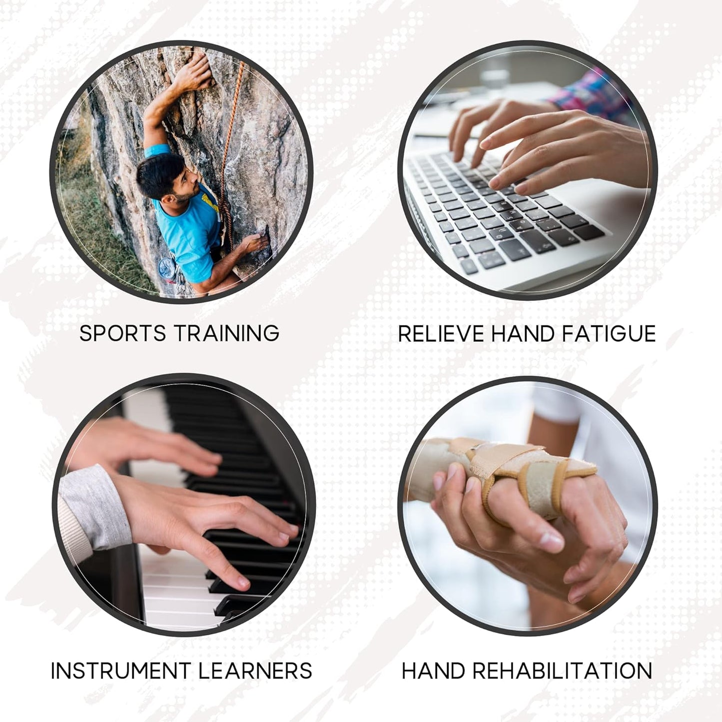 Hand Grip Strength Gym Counter