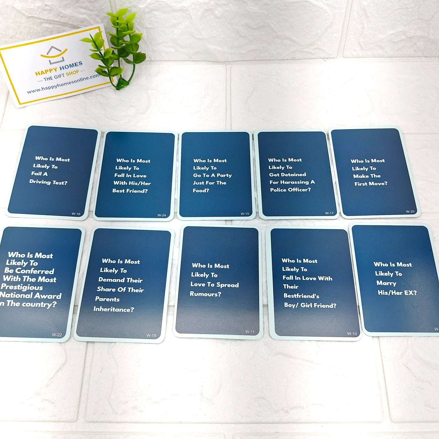 Who is most likely to - card game - Toy verse