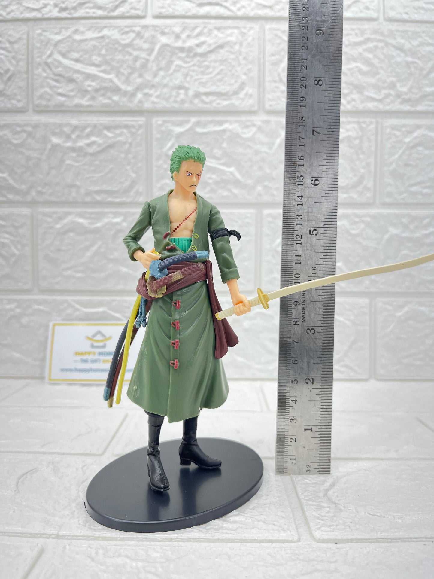 One Hand Sword Green Zoro One Piece Figurine
