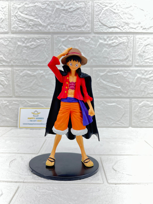 Red Shirt Straw Hat Luffy One Piece Figurine