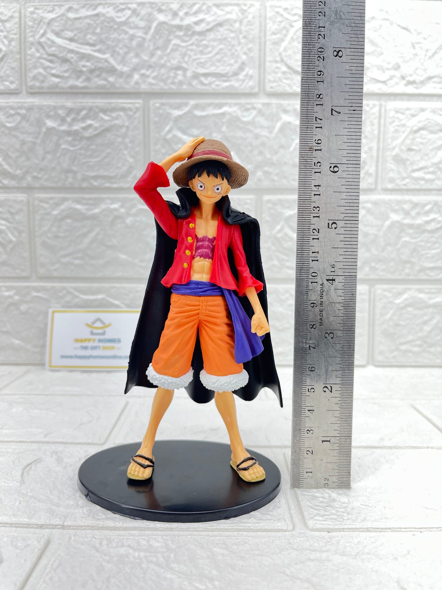 Red Shirt Straw Hat Luffy One Piece Figurine