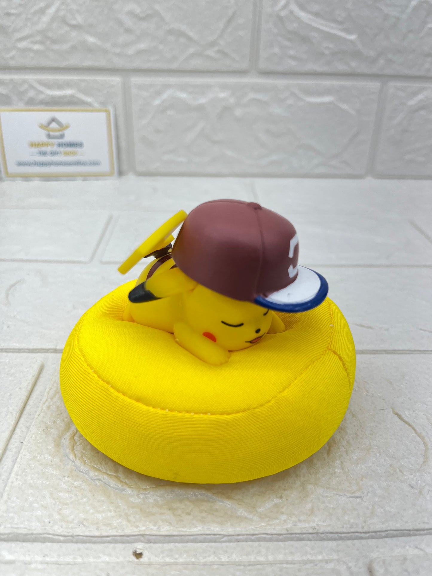 Hat Pikachu Pillow Sleeping Pokemon Figurine