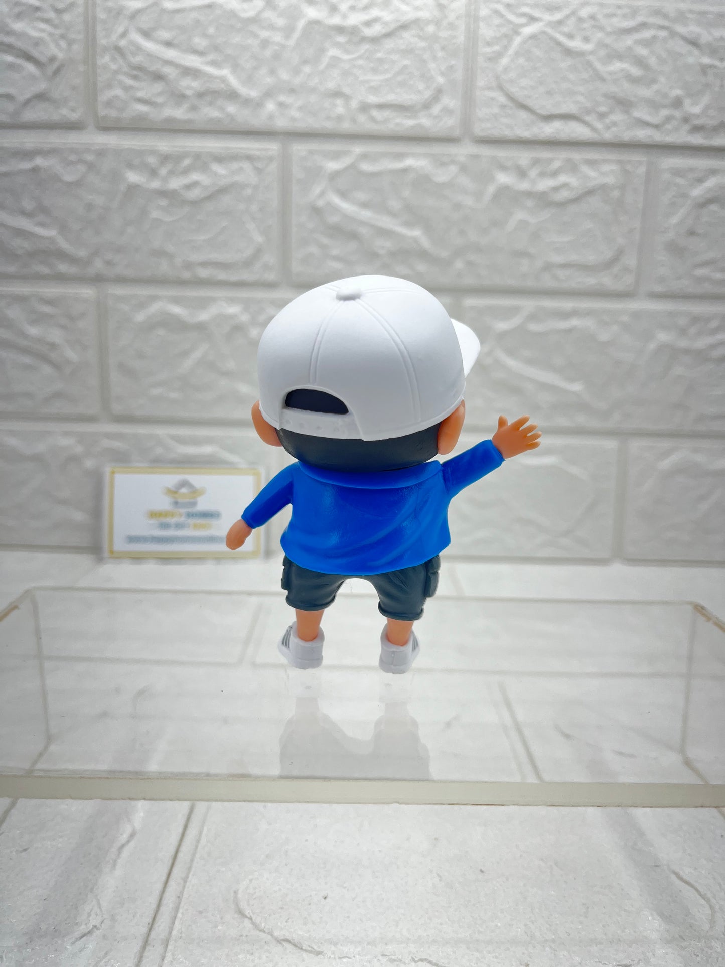 Blue Shirt Shin-chan Figurine