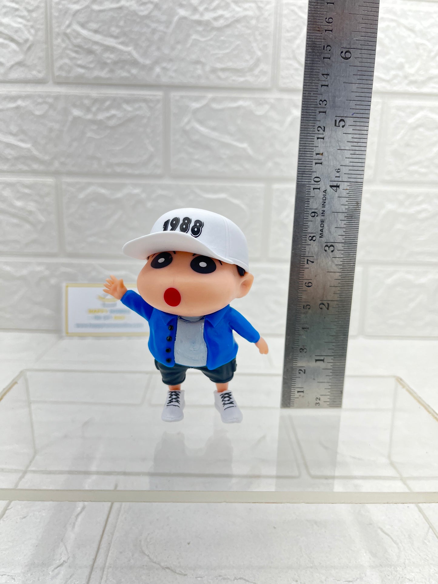 Blue Shirt Shin-chan Figurine