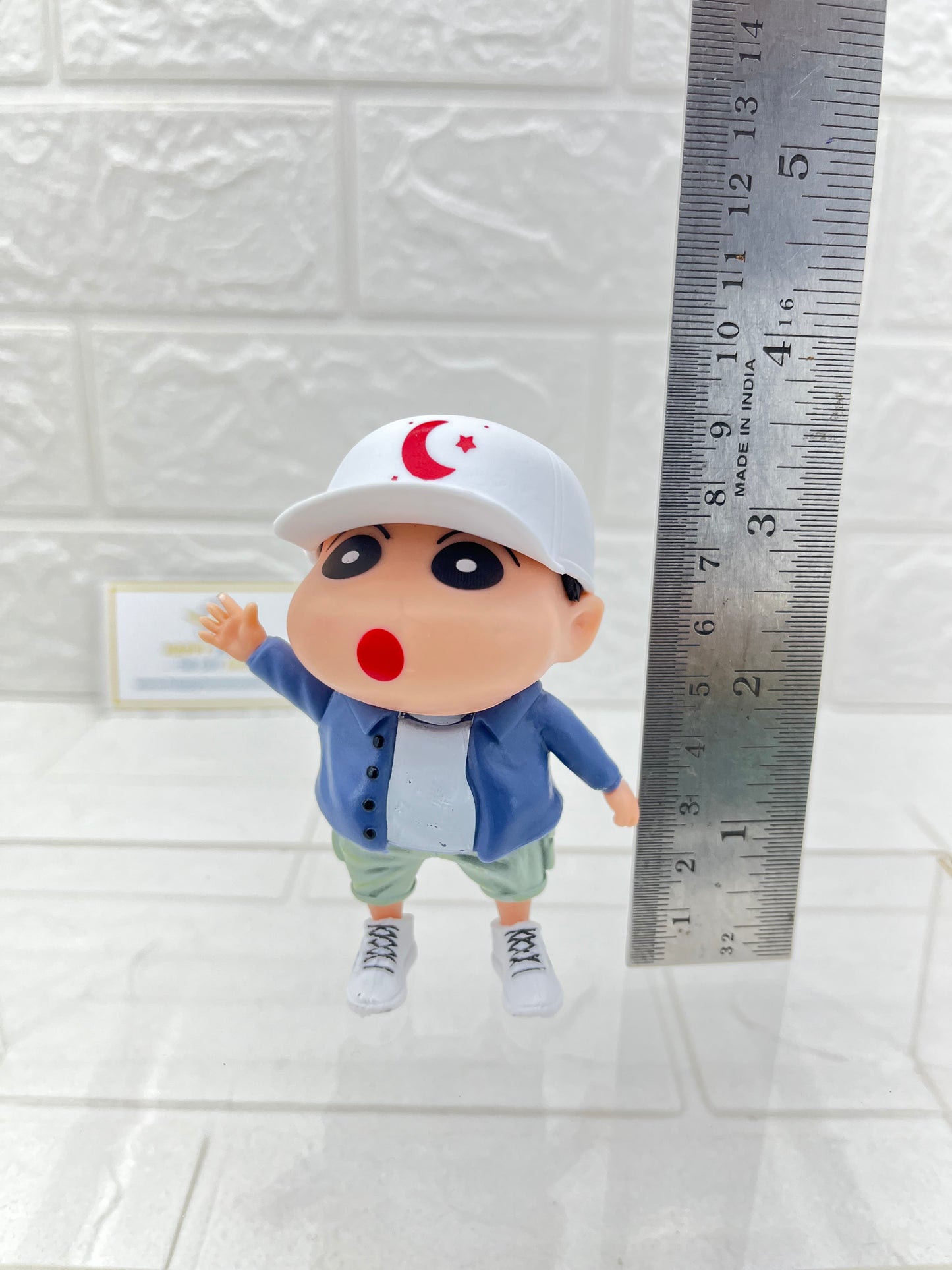 Dark Blue Shirt Shin-chan Figurine