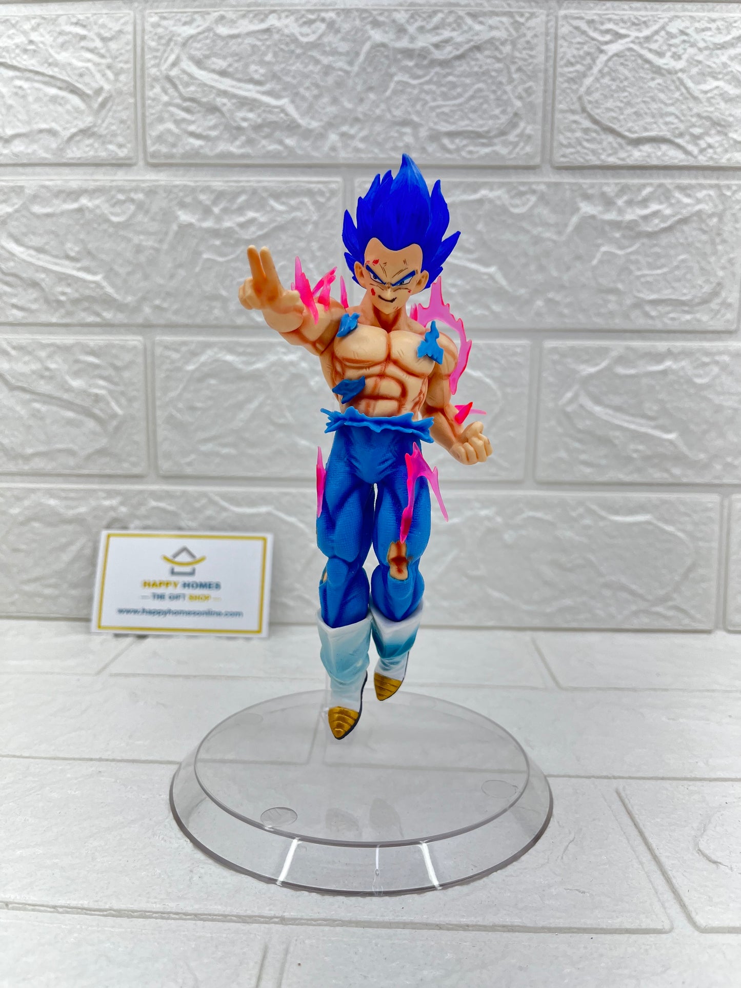 Blue Hair Cool Shirtless Vegeta Dragon ball Super Figurine