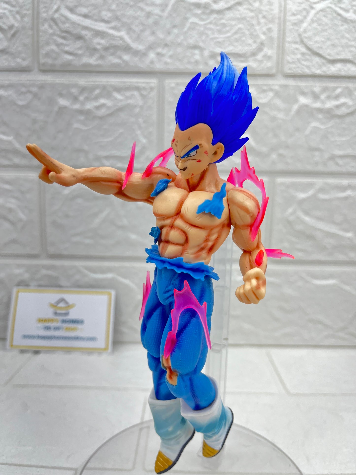 Blue Hair Cool Shirtless Vegeta Dragon ball Super Figurine