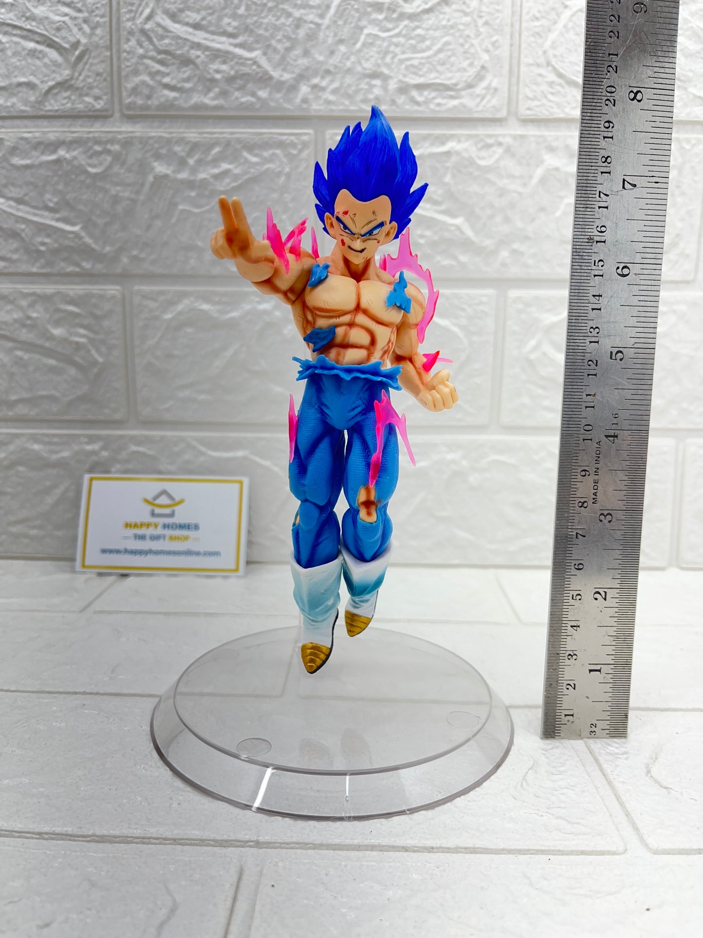 Blue Hair Cool Shirtless Vegeta Dragon ball Super Figurine