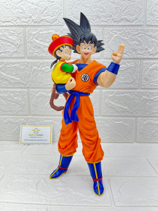 Brown Tail Goku with son Dragon ball Z Figurine