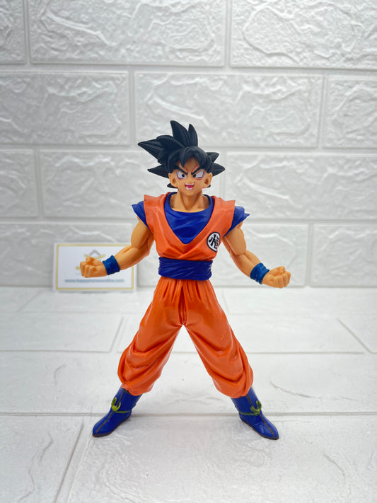 Black Hair Orange Goku Dragon ball Figurine