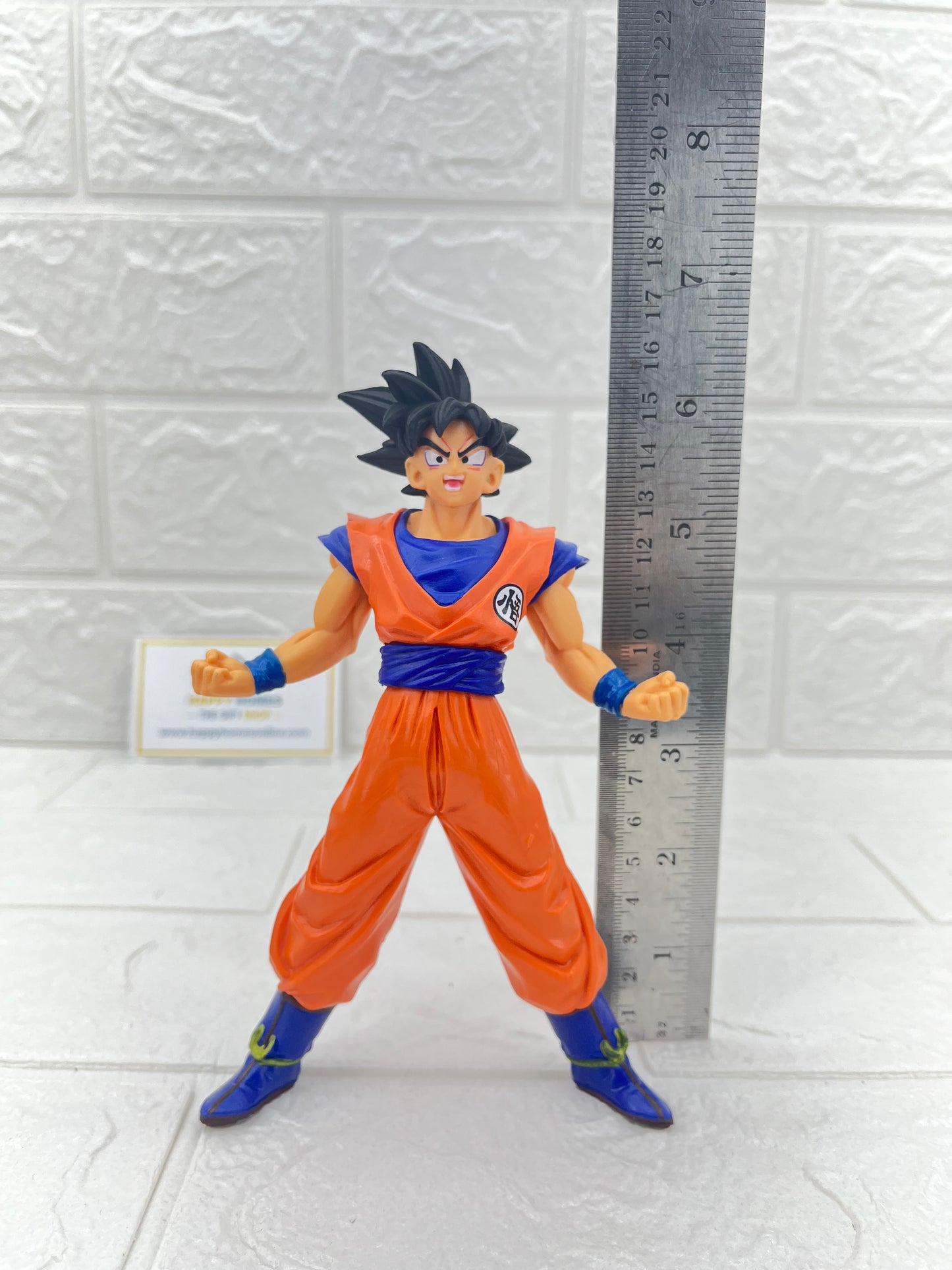 Black Hair Orange Goku Dragon ball Figurine