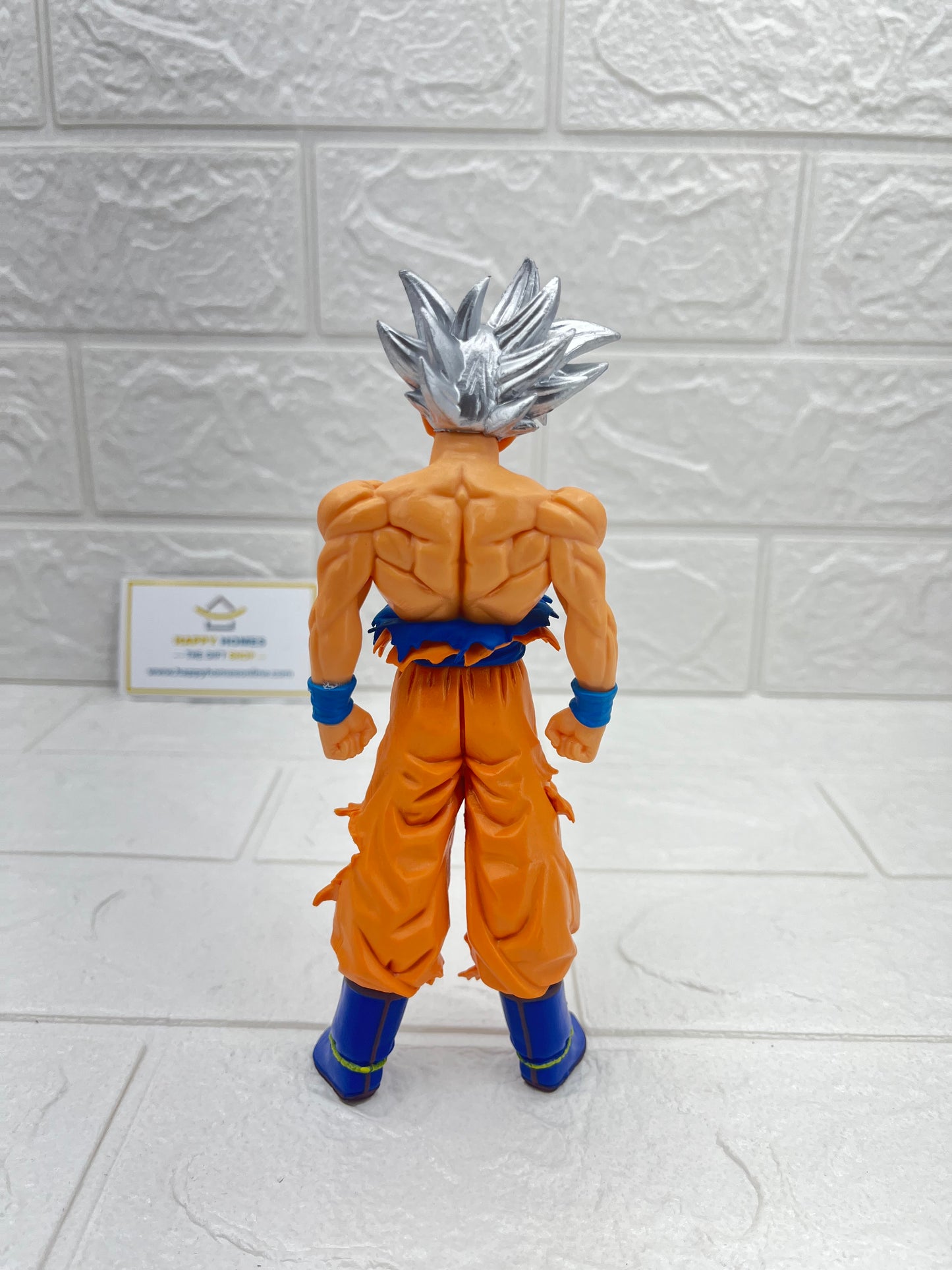 Silver Hair Shirtless Goku Dragon ball Figurine