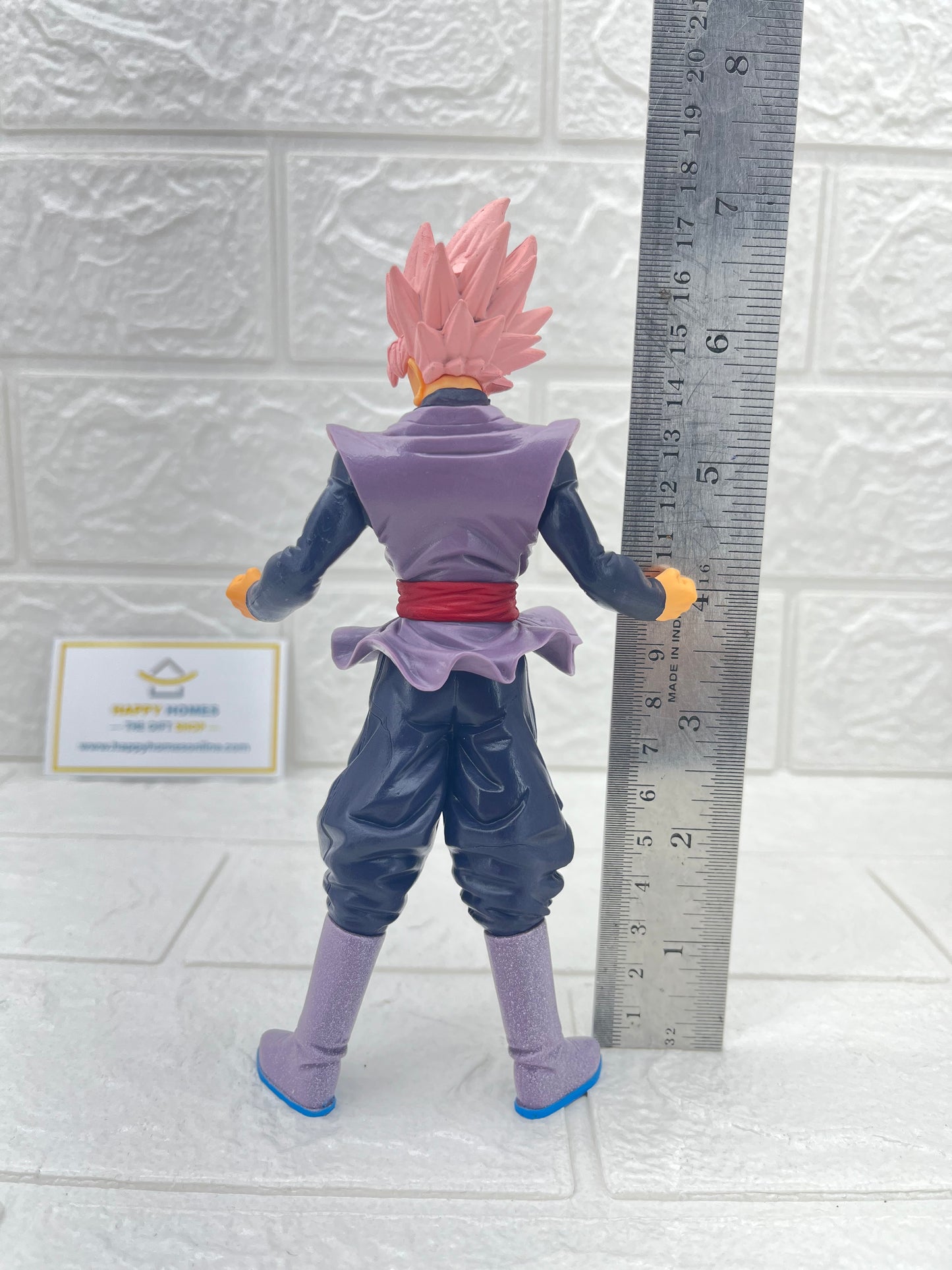 Pink Hair Black Goku Dragon ball Figurine