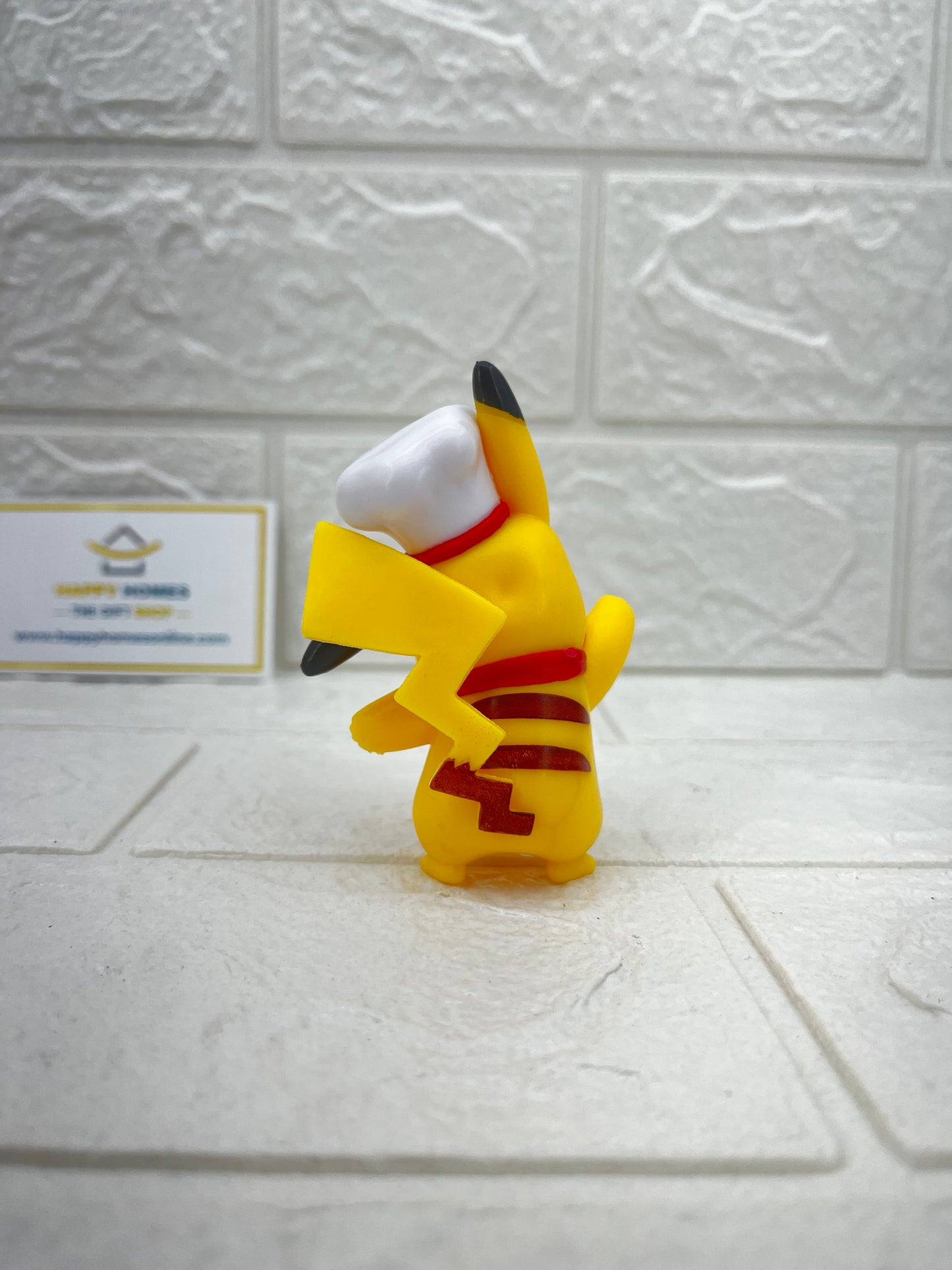 Chef Hat Yellow Pikachu Pokemon Figurine