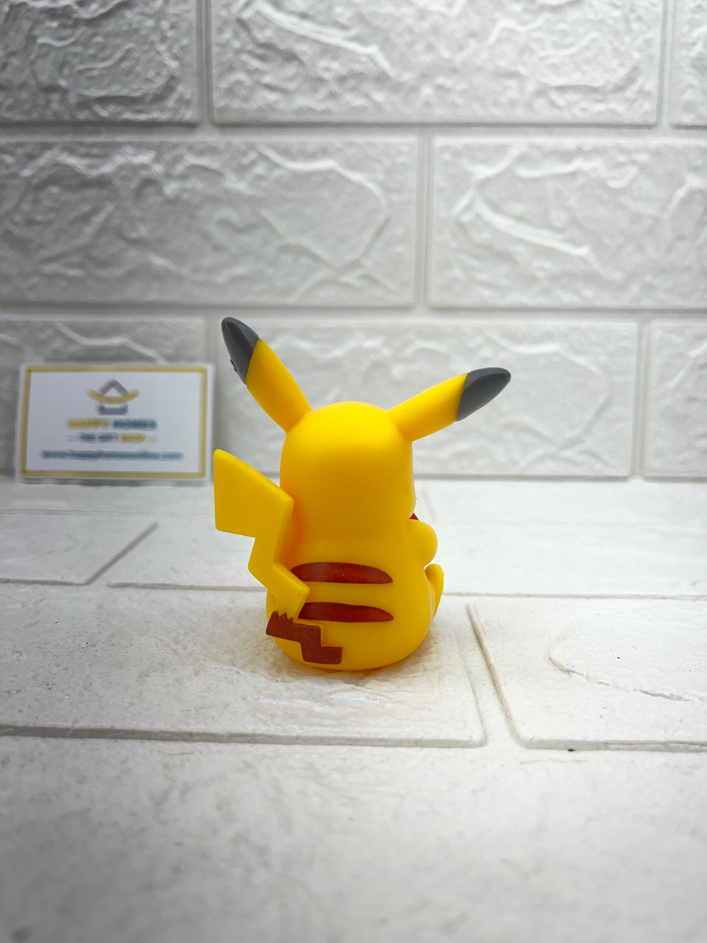 Red Heart Pikachu Pokemon Figurine