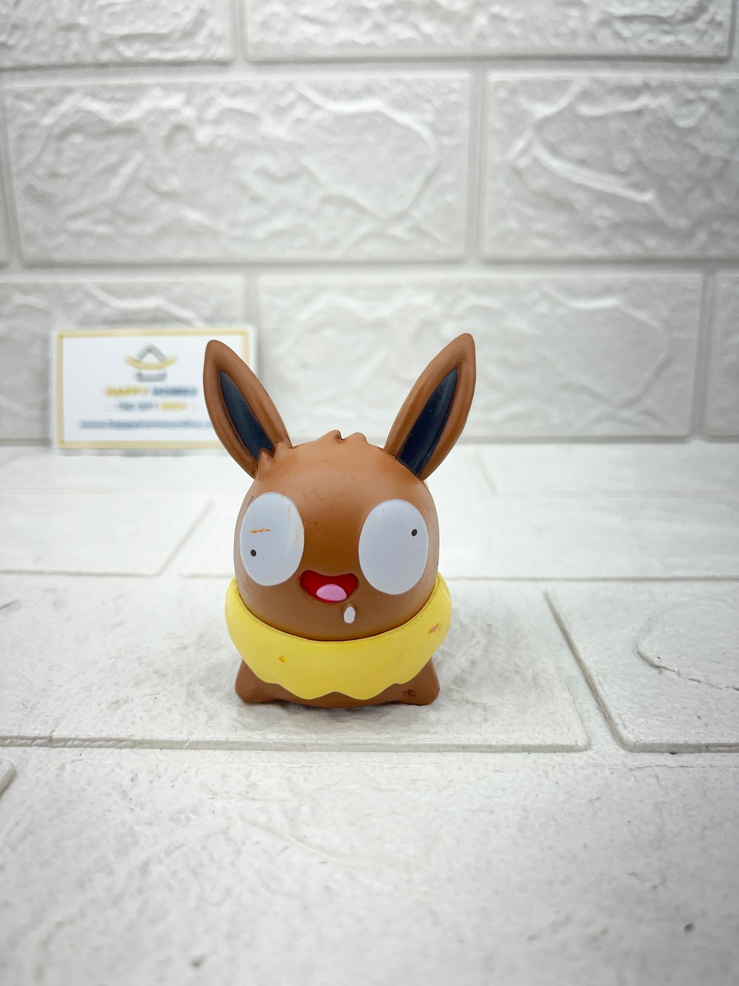 Googly Eyes Eevee Small Pokemon Figurine