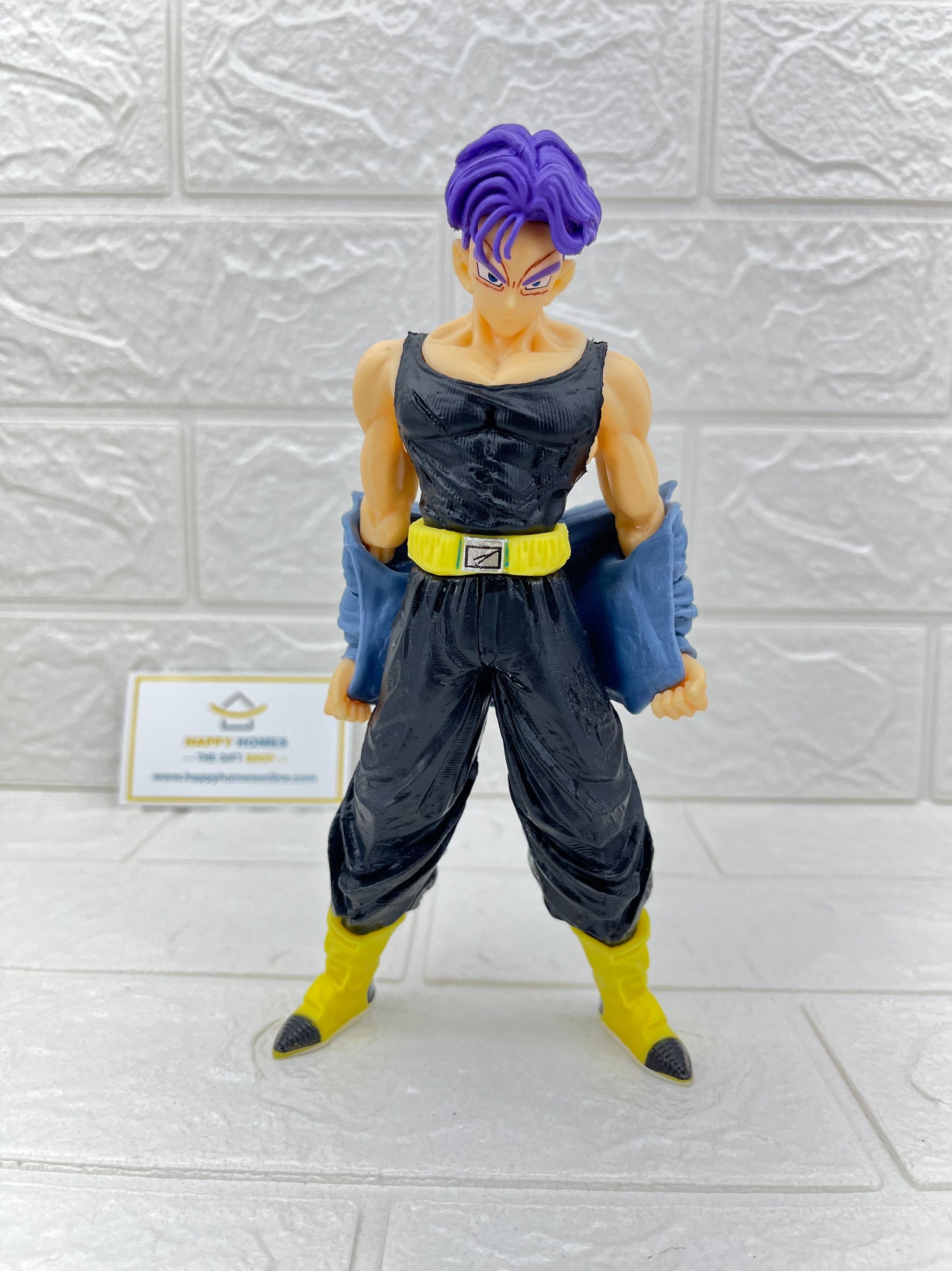 Future Trunks Lavendar Hair Black Dragon ball Figurine