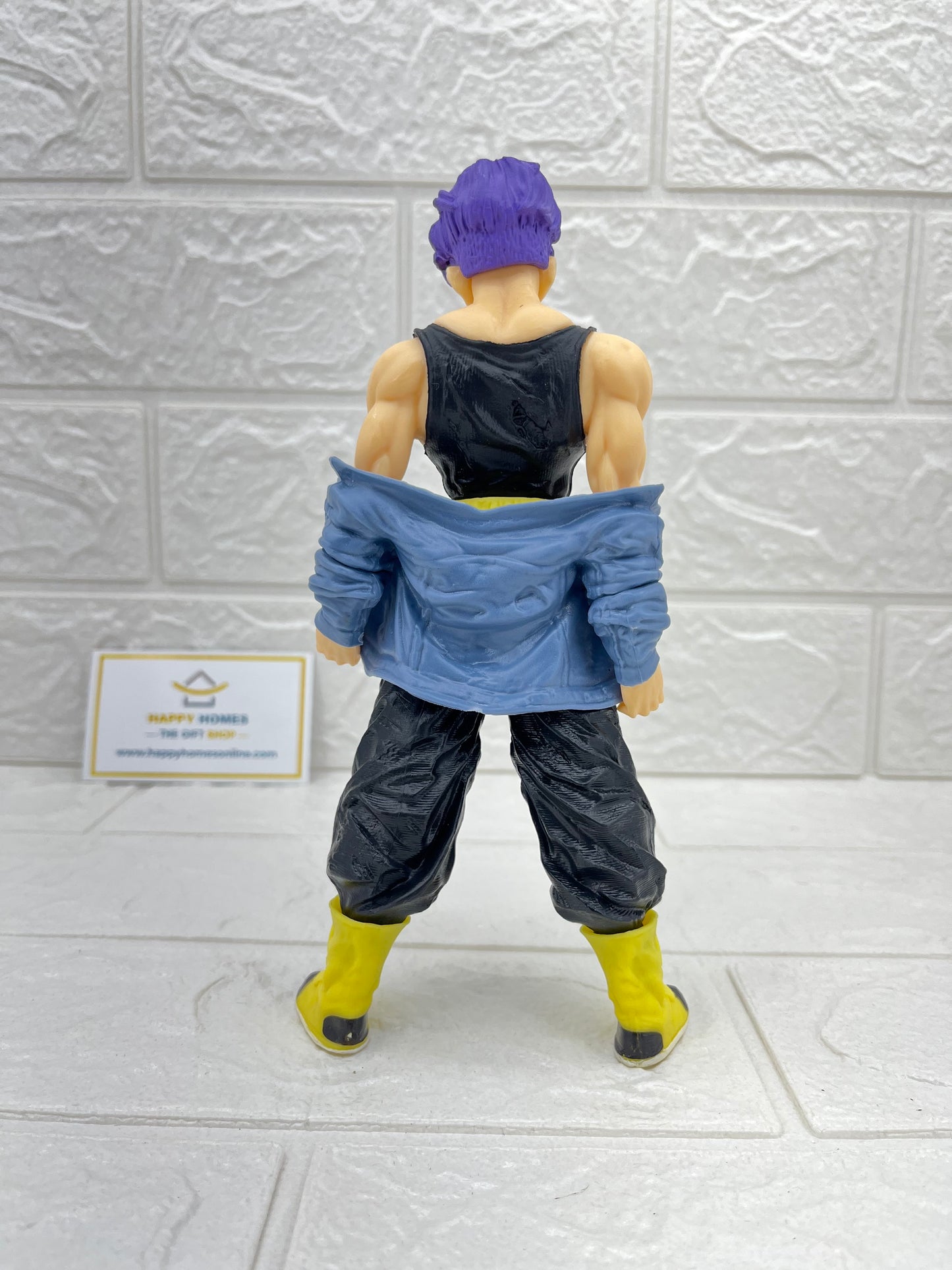 Future Trunks Lavendar Hair Black Dragon ball Figurine