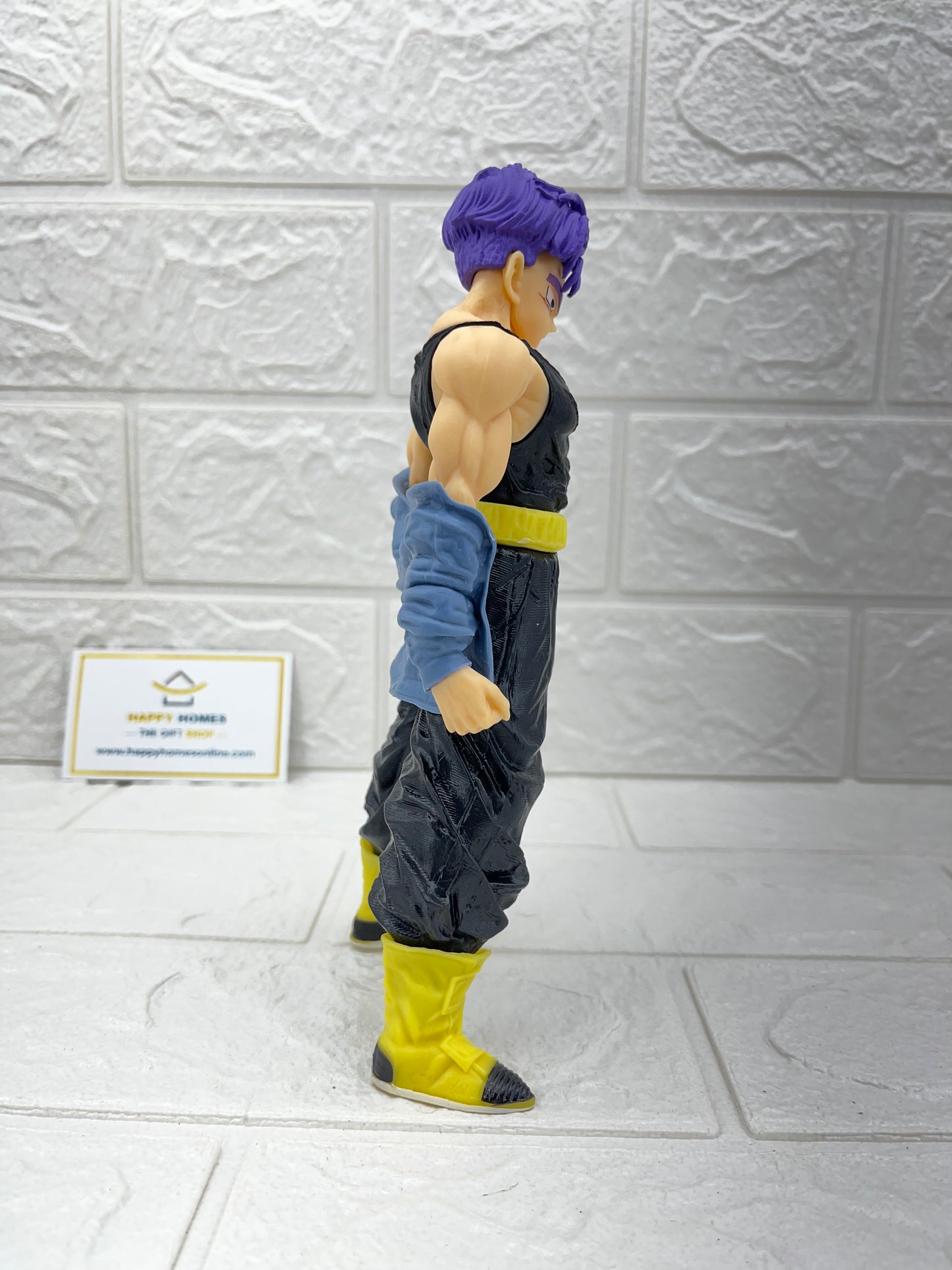 Future Trunks Lavendar Hair Black Dragon ball Figurine