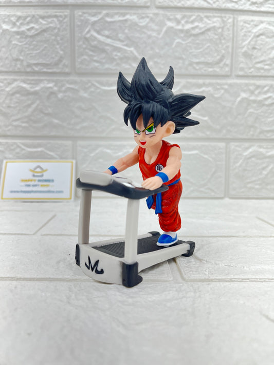Treadmill Gym Kid Goku Dragon ball Figurine