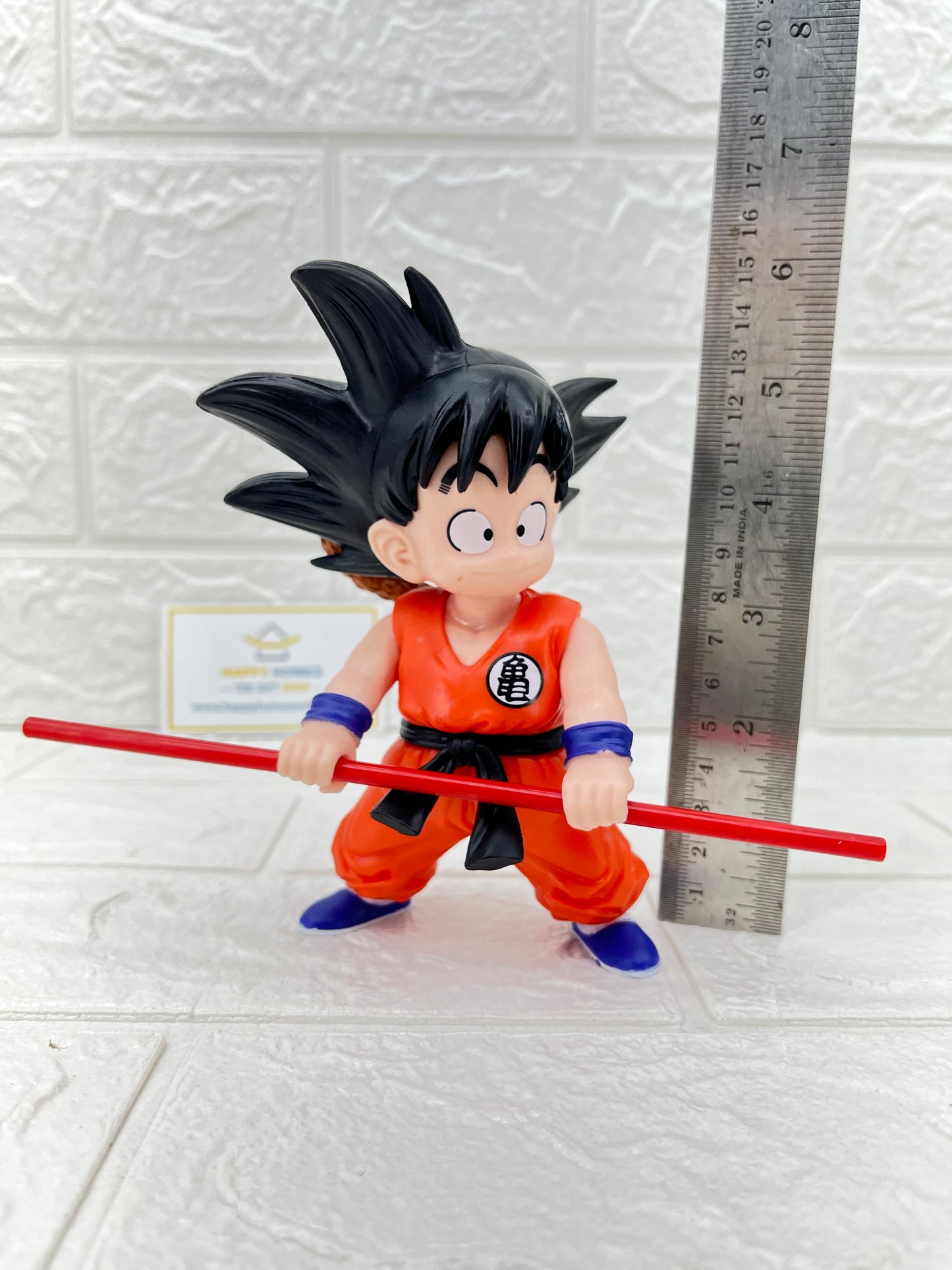 Kid Goku with Tail and Power Pole Dragon Ball Figurine