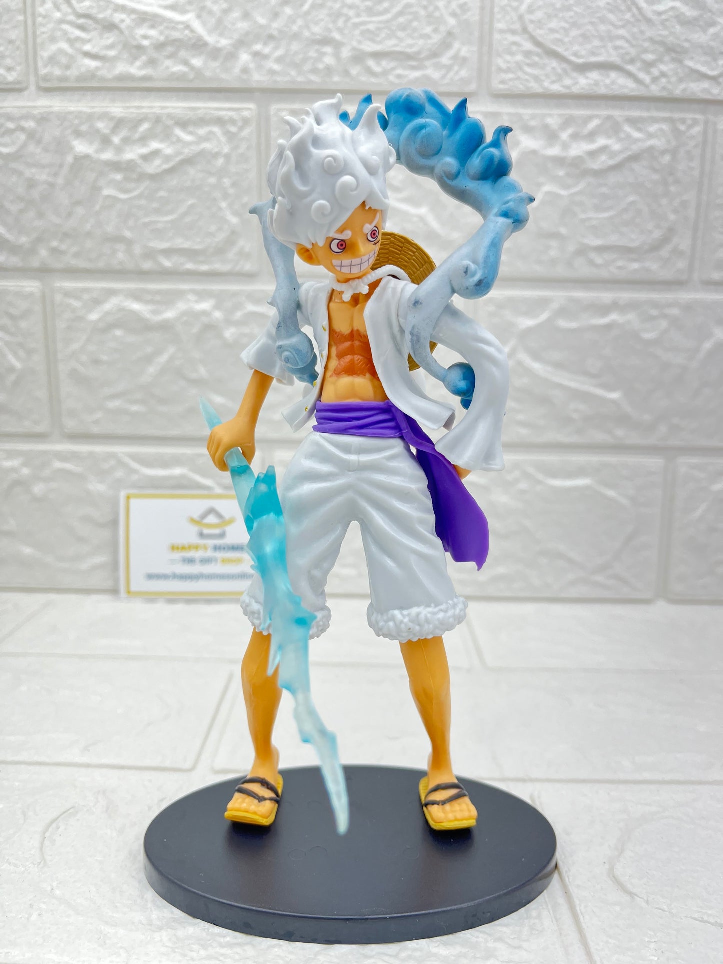 White Luffy Ice Sword One Piece Figurine