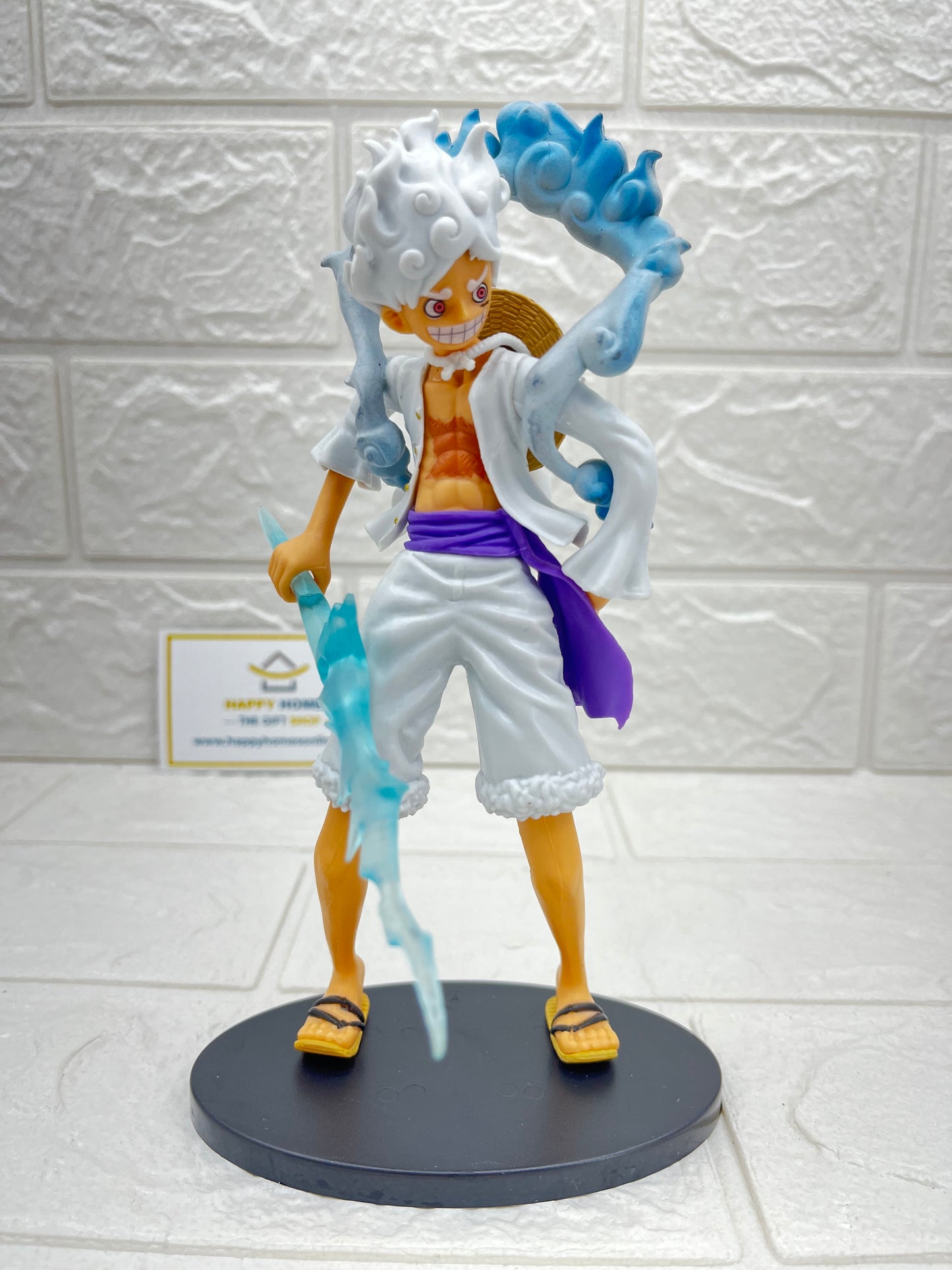 White Luffy Ice Sword One Piece Figurine