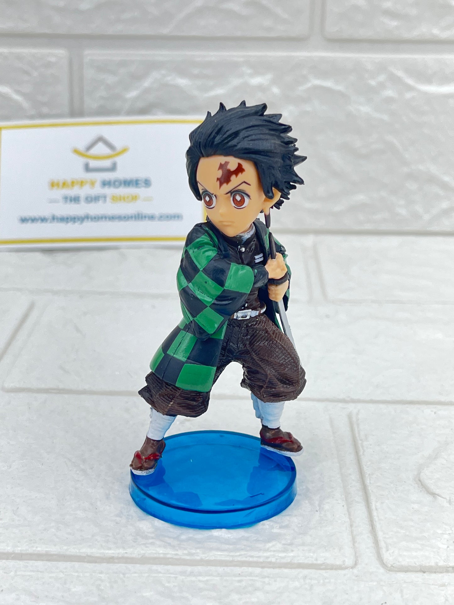 Small Battle Ready Tanjiro Demon Slayer Figurine
