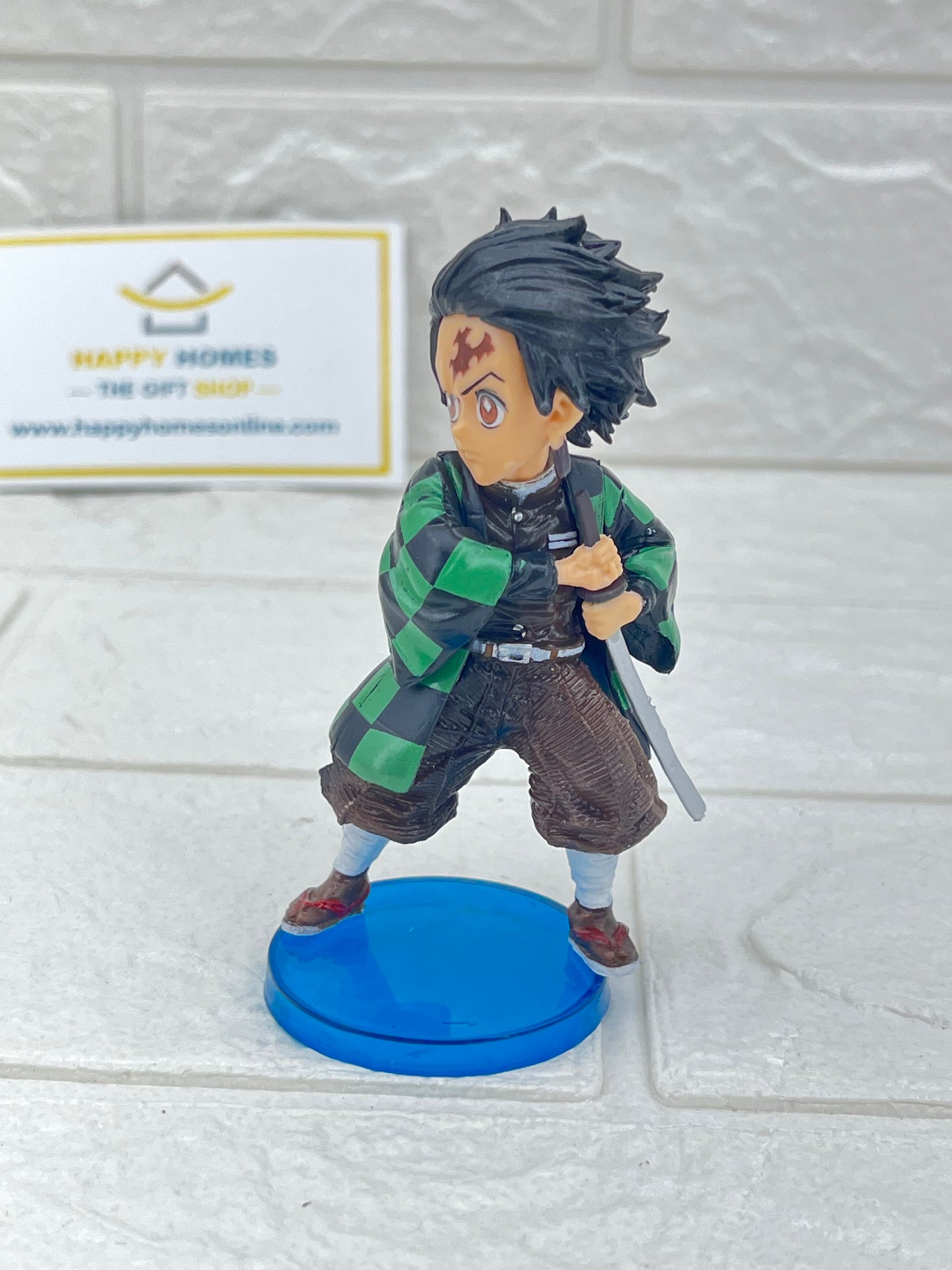 Small Battle Ready Tanjiro Demon Slayer Figurine