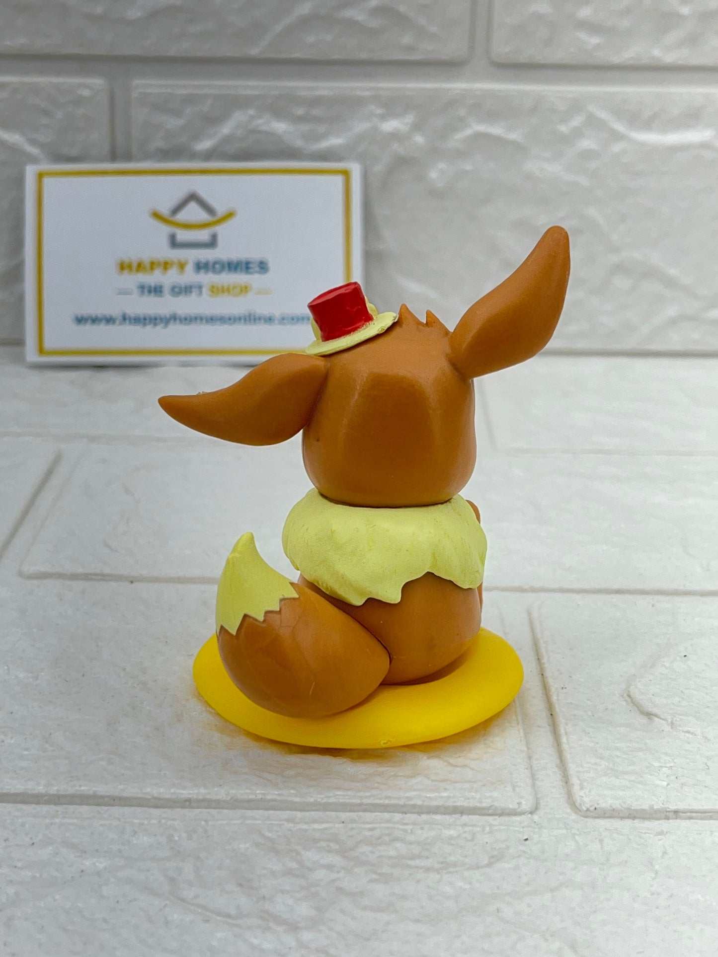 Cute Wink Small Eevee Pokemon Figurine